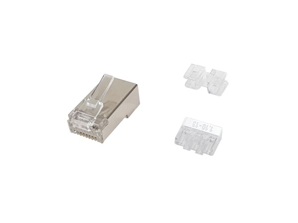 Equip Cat.6A RJ45 Shielded Plug, 100pcs/pack