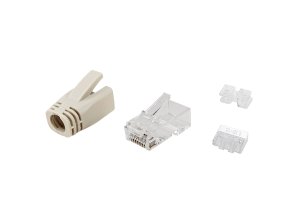 Equip Cat.6A RJ45 Plug Set, 100pcs/pack