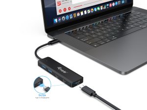 Equip USB-C 4-Port USB 3.2 Gen 1 Hub, USB-C x 2, USB-A x 2