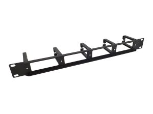 Equip 19" Rack Mount Cable Management Panel, Black