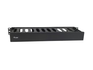 Equip 19″ Rack Mount Cable Management Panel, Black