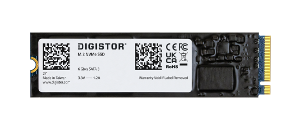 Digistor DIG-M220008 M.2 SATA SSD with TCG Opal 2.0 encryption; SATA III (6 Gbps) Solid State Drive M.2 2280 form factor TAA Compliant; 2TB