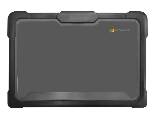 Techair TACHS005 Protective Hard Shell case for Lenovo 100e/100w 3rd Gen Chromebook (2-in-1), 11.6 black/clear