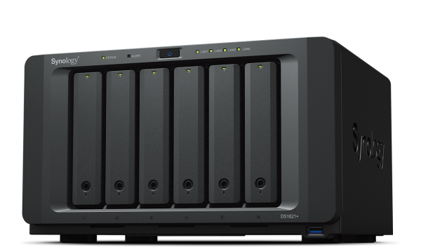 Synology Diskstation DS1621+ 96TB (Synology HAT33) 6 bay - Data management and protection