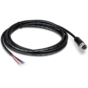 Trendnet TI-CP02 power cable Black 2 m M12