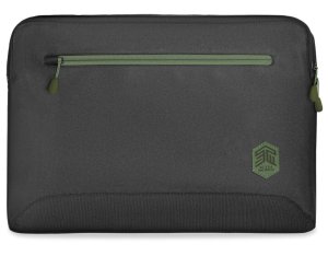 STM STM-114-392P-01 laptop case 40.6 cm (16″) Sleeve case Black, Green