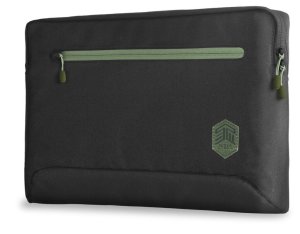 STM STM-114-392P-01 laptop case 40.6 cm (16") Sleeve case Black, Green