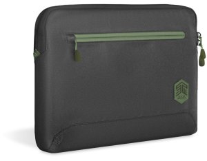 STM STM-114-392P-01 laptop case 40.6 cm (16") Sleeve case Black, Green