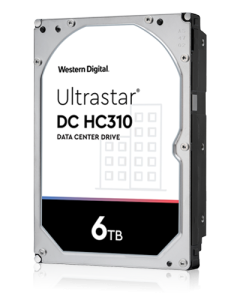 Western Digital Ultrastar DC HC310 (7K6) internal hard drive 6 TB 7200 RPM 256 MB 3.5" SAS