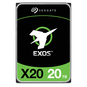 Seagate Enterprise Exos X20 3.5″ 20 TB Serial ATA III