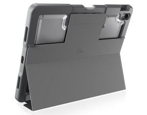 STM Dux Plus 33 cm (13") Folio Black, Transparent