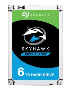 Seagate SkyHawk ST6000VX001 internal hard drive 6 TB 5900 RPM 256 MB 3.5″ Serial ATA III