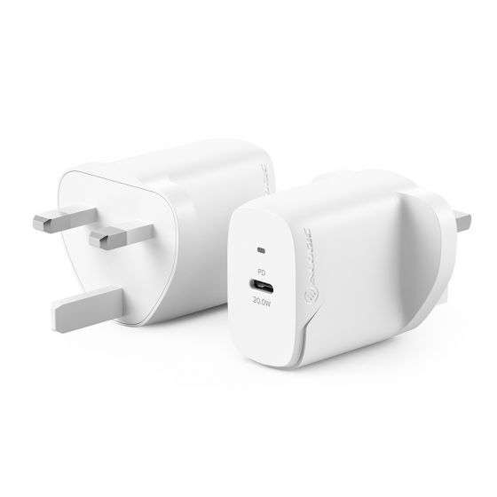 ALOGIC WC1X20-UK mobile device charger Smartphone White AC Indoor