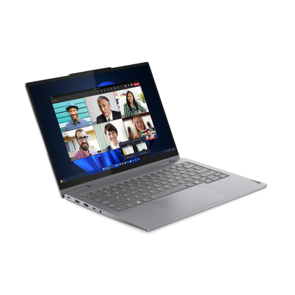 Lenovo ThinkBook 14 2-in-1 G4 IML Intel Core Ultra 7 155U Hybrid (2-in-1) 35.6 cm (14") Touchscreen WUXGA 16 GB DDR5-SDRAM 512 GB SSD Wi-Fi 6E (802.11ax) Windows 11 Pro Grey