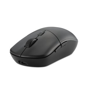 Kensington MY430 EQ 6-button Rechargeable 2.4GHz RF and Bluetooth mouse. Manufactured using 65% post-consumer recycled content (PCR). Connects up to three active devices includes Silent left/right buttons multiple DPI settings (1000/1600/2400 customisable