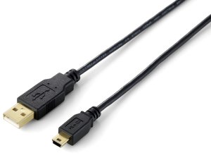 Equip USB 2.0 Type A to Mini-B Cable, 3.0m