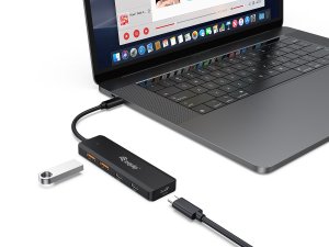 Equip USB-C 4-Port USB 3.2 Gen 2 (10Gbps) Hub, USB-C x 2, USB-A x 2