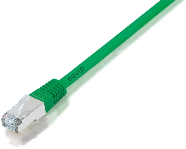 Equip Cat.5e F/UTP Patch Cable, 3.0m , Green