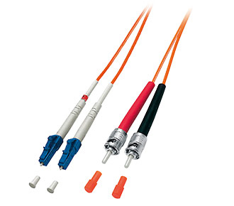 Equip LC/ST 50/125μm 10m InfiniBand/fibre optic cable Orange