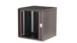 Equip Pro Mount 19' Cabinet, 12U, 600X600MM, RAL9005 Black