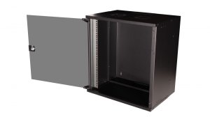 Equip Eco Mount 19' Cabinet, 12U, 540X400MM, RAL9005 Black