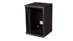 Equip Eco Mount 10' Cabinet, 09U, 300X300MM, RAL9005 Black