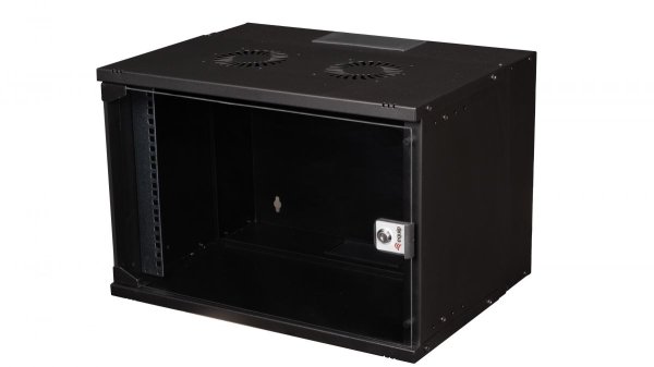 Equip Eco Mount 19' Cabinet, 07U, 540X400MM, RAL9005 Black