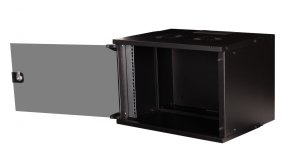 Equip Eco Mount 19' Cabinet, 07U, 540X400MM, RAL9005 Black