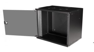 Equip Eco Mount 19' Cabinet, 09U, 540X400MM, RAL9005 Black