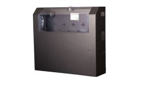 Equip Slim Flex 19' Cabinet, 5U, RAL9005 Black