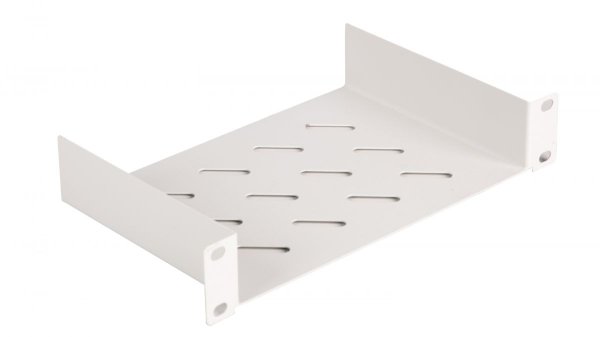 Equip Fixed Shelf 10', 1U, 150MM, Grey