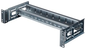 Equip Rails 19', 4U DIN, RAL7035 Grey