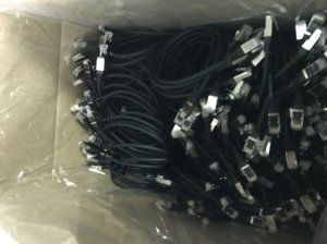 Equip Cat.6A Platinum S/FTP Patch Cable, Black, 0.5m, 250pcs/set