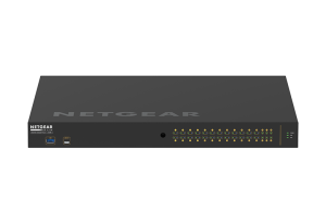 NETGEAR M4250-26G4XF-PoE+ Managed L2/L3 Gigabit Ethernet (10/100/1000) Power over Ethernet (PoE) 1U Black