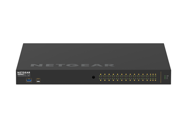 NETGEAR M4250-26G4XF-PoE+ Managed L2/L3 Gigabit Ethernet (10/100/1000) Power over Ethernet (PoE) 1U Black