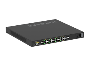 NETGEAR M4250-26G4XF-PoE+ Managed L2/L3 Gigabit Ethernet (10/100/1000) Power over Ethernet (PoE) 1U Black