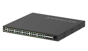 NETGEAR GSM4248P-100EUS network switch Managed L2/L3/L4 Gigabit Ethernet (10/100/1000) Power over Ethernet (PoE) Black