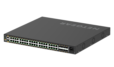 NETGEAR GSM4248P-100EUS network switch Managed L2/L3/L4 Gigabit Ethernet (10/100/1000) Power over Ethernet (PoE) Black