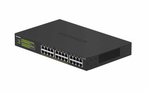 NETGEAR GS324P Unmanaged Gigabit Ethernet (10/100/1000) Power over Ethernet (PoE) 1U Black