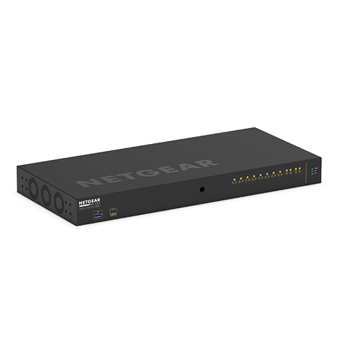 NETGEAR M4250-10G2XF-PoE+ Managed L2/L3 Gigabit Ethernet (10/100/1000) Power over Ethernet (PoE) 1U Black