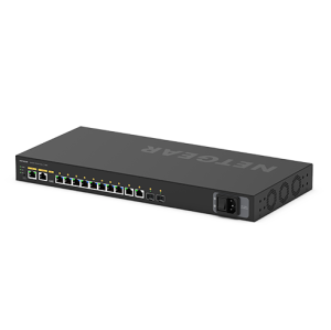 NETGEAR M4250-10G2XF-PoE+ Managed L2/L3 Gigabit Ethernet (10/100/1000) Power over Ethernet (PoE) 1U Black