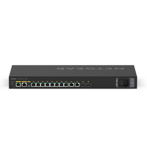 NETGEAR M4250-10G2XF-PoE+ Managed L2/L3 Gigabit Ethernet (10/100/1000) Power over Ethernet (PoE) 1U Black