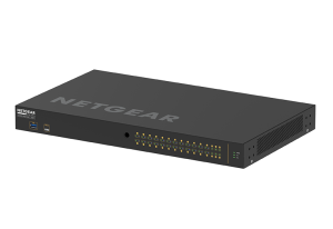 NETGEAR GSM4230P-100EUS network switch Managed L2/L3 Gigabit Ethernet (10/100/1000) Power over Ethernet (PoE) 1U Black