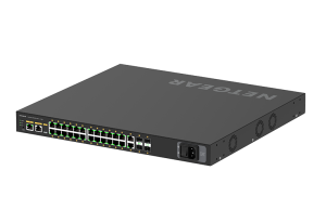 NETGEAR GSM4230P-100EUS network switch Managed L2/L3 Gigabit Ethernet (10/100/1000) Power over Ethernet (PoE) 1U Black