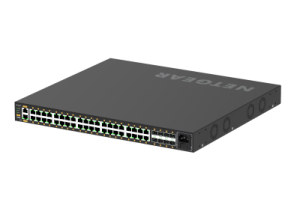 NETGEAR GSM4248PX-100EUS network switch Managed L2/L3/L4 Gigabit Ethernet (10/100/1000) Power over Ethernet (PoE) Black