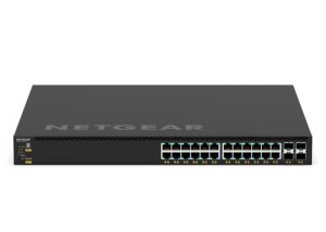 NETGEAR GSM4328-100AJS Managed L3 Gigabit Ethernet (10/100/1000) Power over Ethernet (PoE) 1U Black