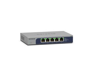 NETGEAR MS105-100EUS network switch Unmanaged 2.5G Ethernet (100/1000/2500) Power over Ethernet (PoE) 1U