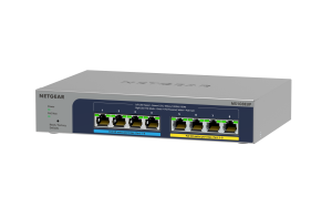 NETGEAR 8-port Ultra60 PoE++ Multi-Gigabit (2.5G) Ethernet Plus Switch Managed L2/L3 2.5G Ethernet (100/1000/2500) Power over Ethernet (PoE) Grey