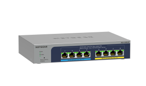 NETGEAR 8-port Ultra60 PoE++ Multi-Gigabit (2.5G) Ethernet Plus Switch Managed L2/L3 2.5G Ethernet (100/1000/2500) Power over Ethernet (PoE) Grey