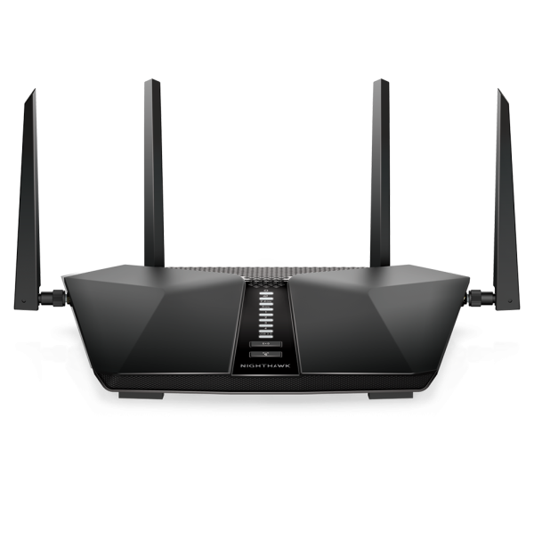 NETGEAR Nighthawk AX5400 wireless router Gigabit Ethernet Dual-band (2.4 GHz / 5 GHz) Black